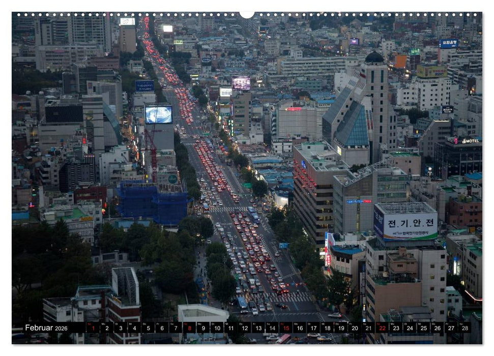 Seoul (CALVENDO Wandkalender 2026)