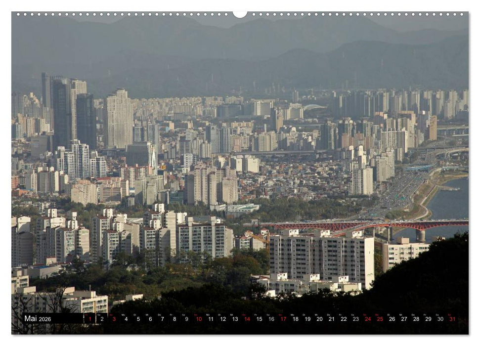 Seoul (CALVENDO Wandkalender 2026)