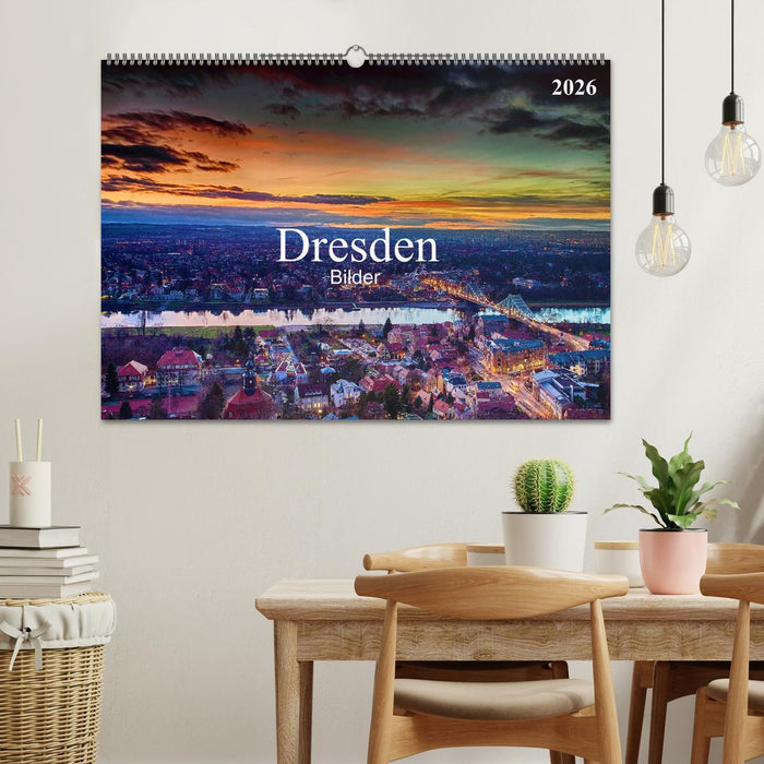 Dresden Bilder 2026 (CALVENDO Wandkalender 2026)