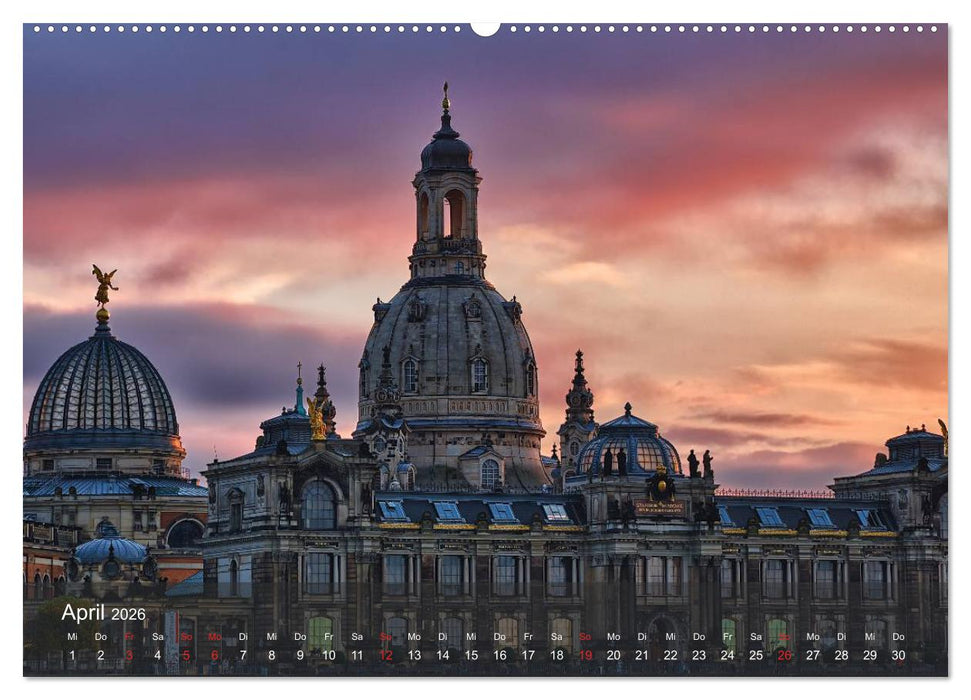 Dresden Bilder 2026 (CALVENDO Wandkalender 2026)