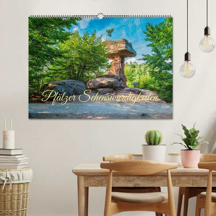 Pfälzer Sehenswürdigkeiten (CALVENDO Wandkalender 2026)