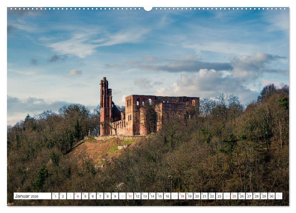 Pfälzer Sehenswürdigkeiten (CALVENDO Wandkalender 2026)