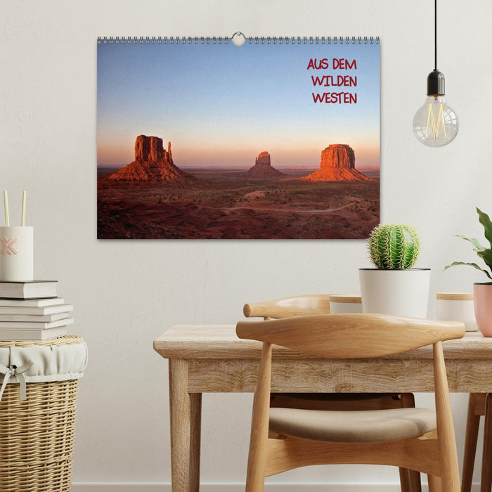 Aus dem wilden Westen (CALVENDO Wandkalender 2026)