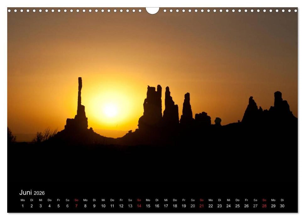 Aus dem wilden Westen (CALVENDO Wandkalender 2026)