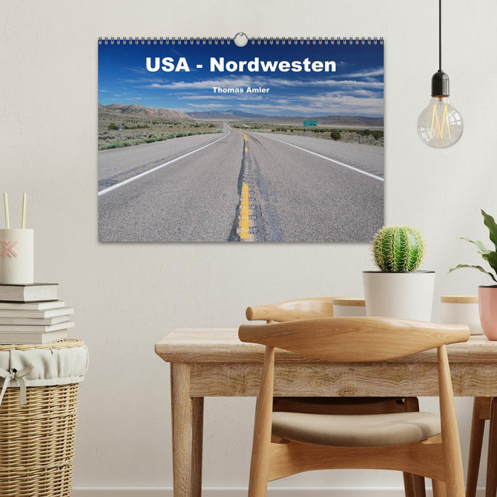 USA - Nordwesten (CALVENDO Wandkalender 2026)