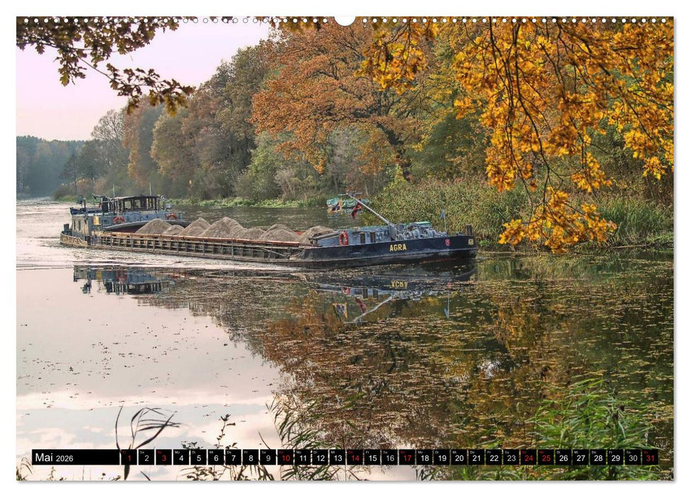 Binnenschiffe (CALVENDO Wandkalender 2026)