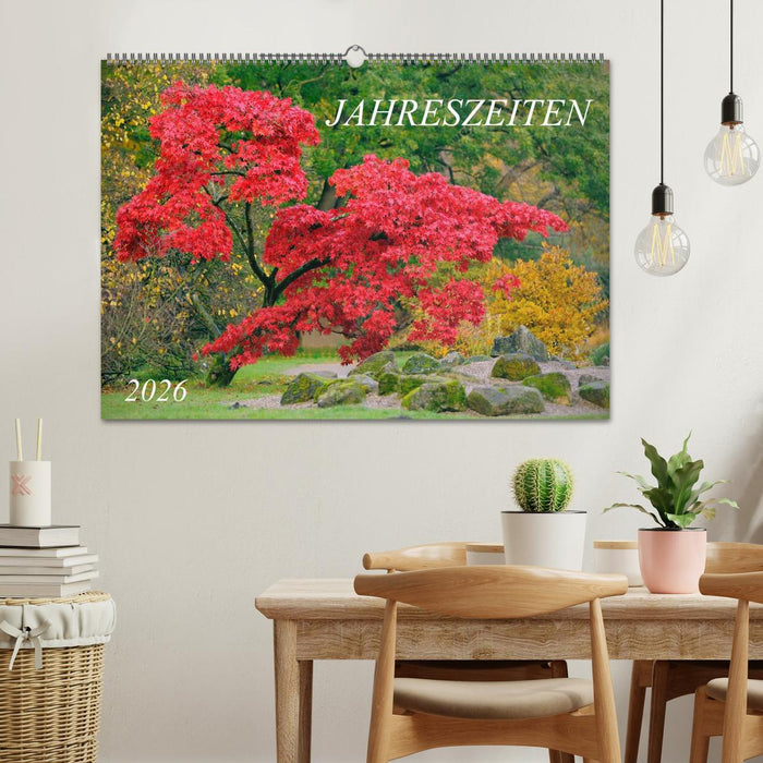 Jahreszeiten / 2026 (CALVENDO Wandkalender 2026)
