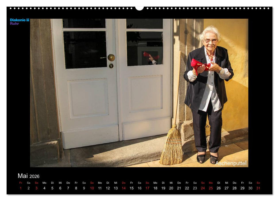 "Schönheit im Alter" - die Feierabendhäuser zu Gast im Märchenland der Brüder Grimm (CALVENDO Wandkalender 2026)