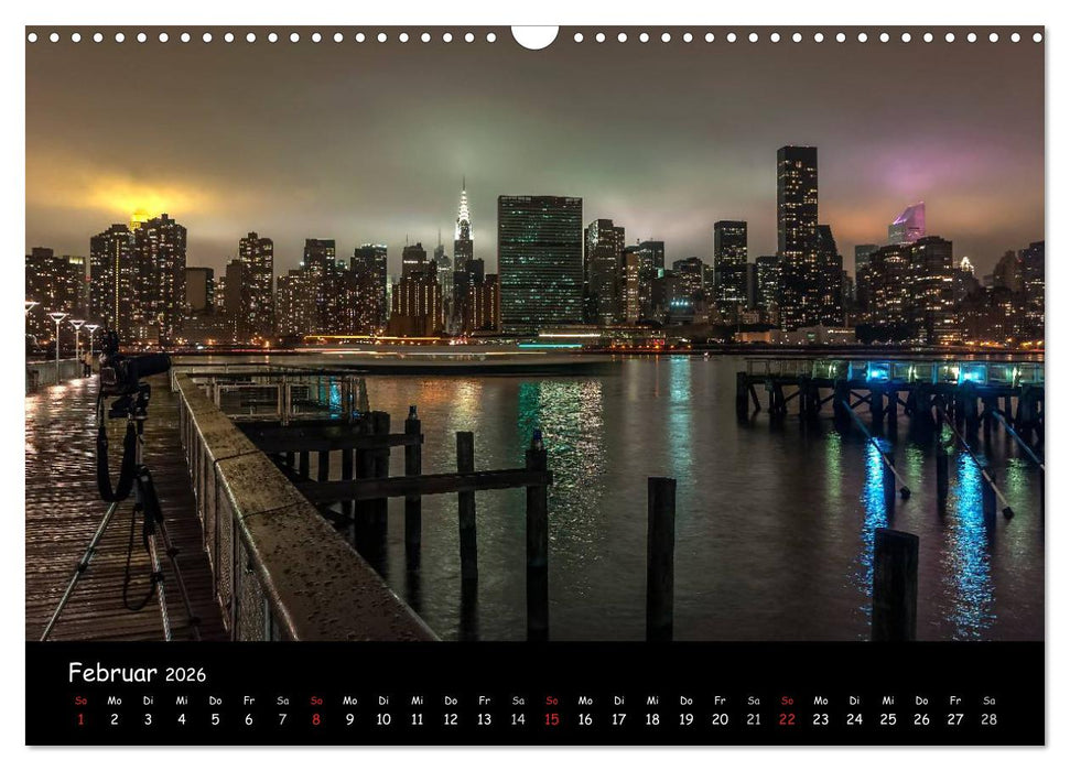 New York (CALVENDO Wandkalender 2026)