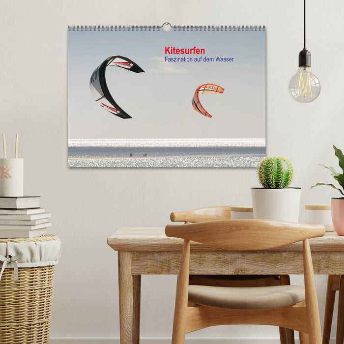 Kitesurfen – Faszination auf dem Wasser (CALVENDO Wandkalender 2026)