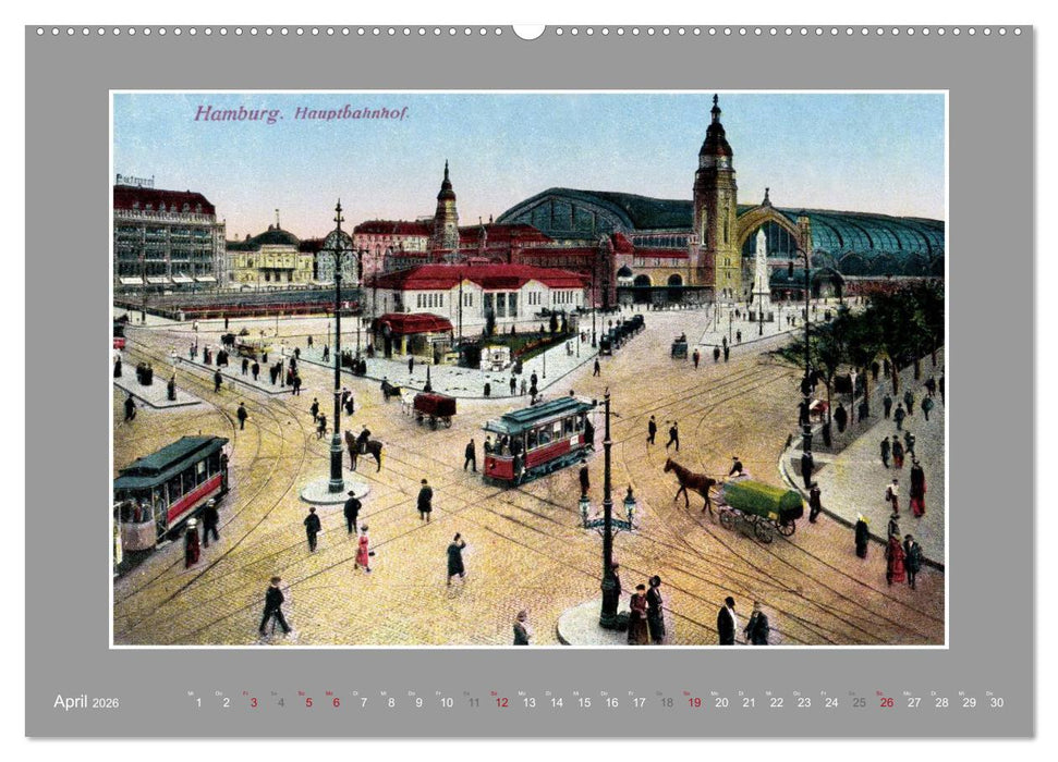 Historische Bahnhöfe (CALVENDO Premium Wandkalender 2026)