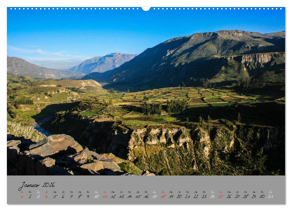 Peru 2026 (CALVENDO Premium Wandkalender 2026)