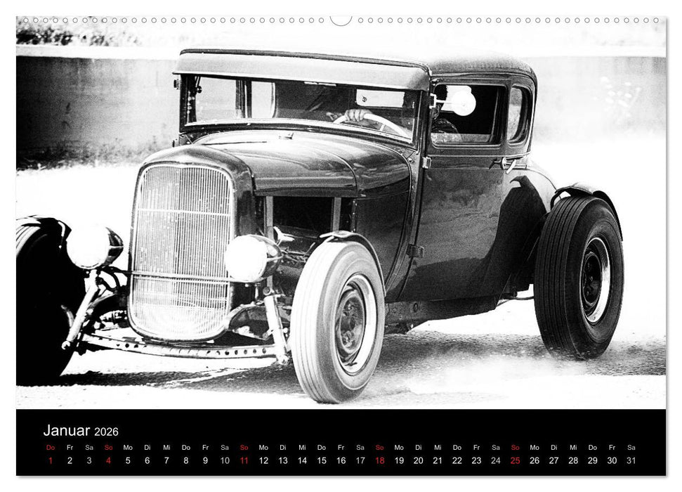 Hot Rods (CALVENDO Premium Wandkalender 2026)