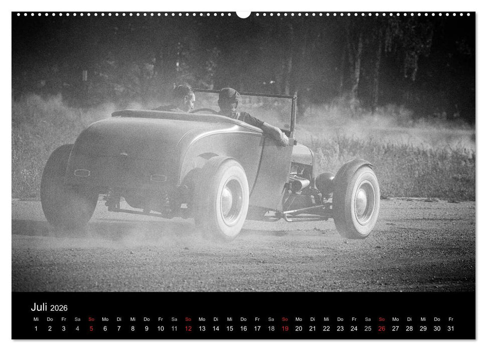 Hot Rods (CALVENDO Premium Wandkalender 2026)