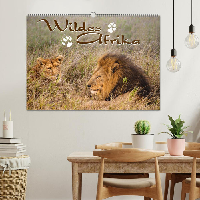 Wildes Afrika (CALVENDO Wandkalender 2026)