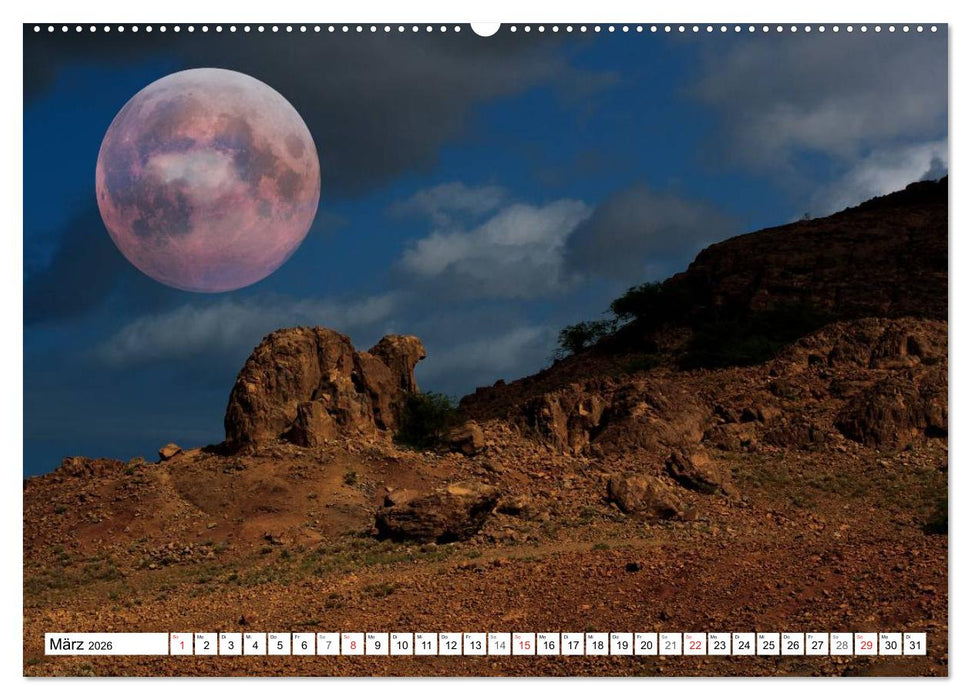 Träume im Mondlicht (CALVENDO Wandkalender 2026)