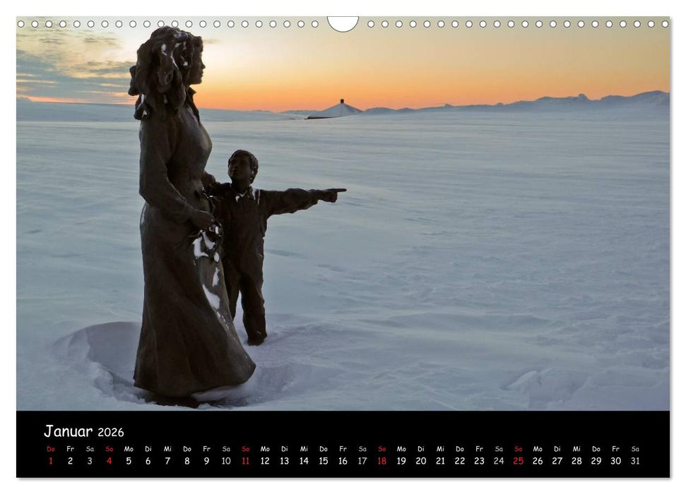 Norwegen (CALVENDO Wandkalender 2026)