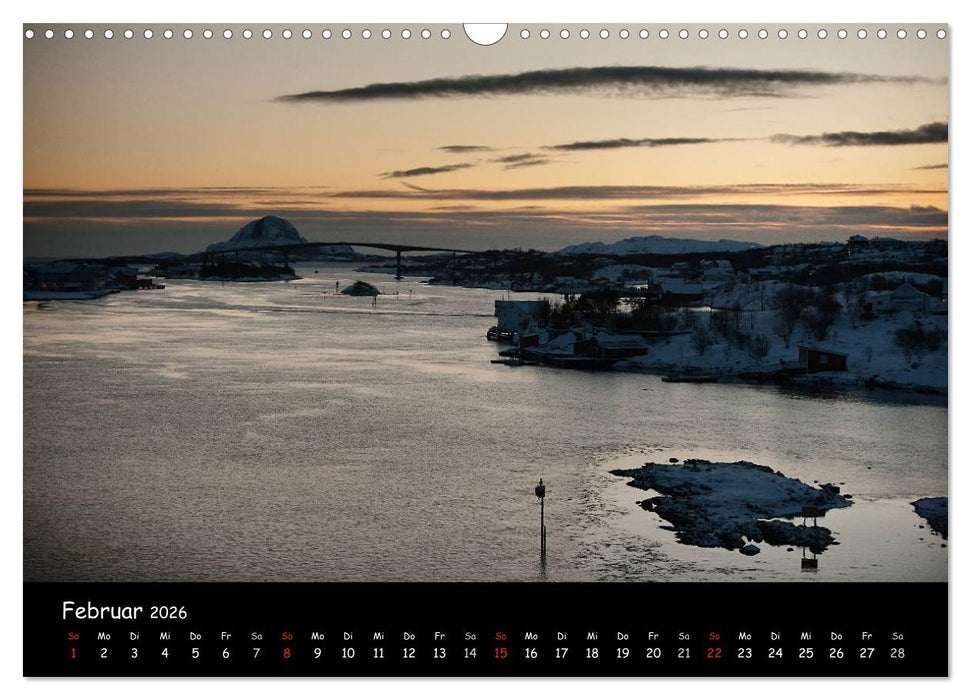 Norwegen (CALVENDO Wandkalender 2026)