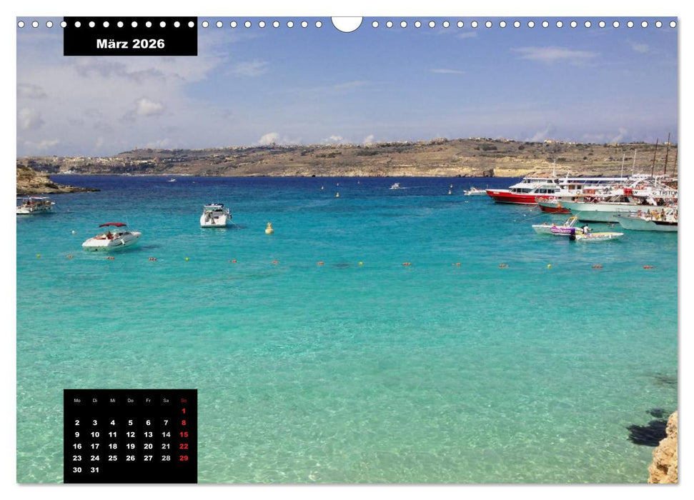 Impressionen aus Malta (CALVENDO Wandkalender 2026)