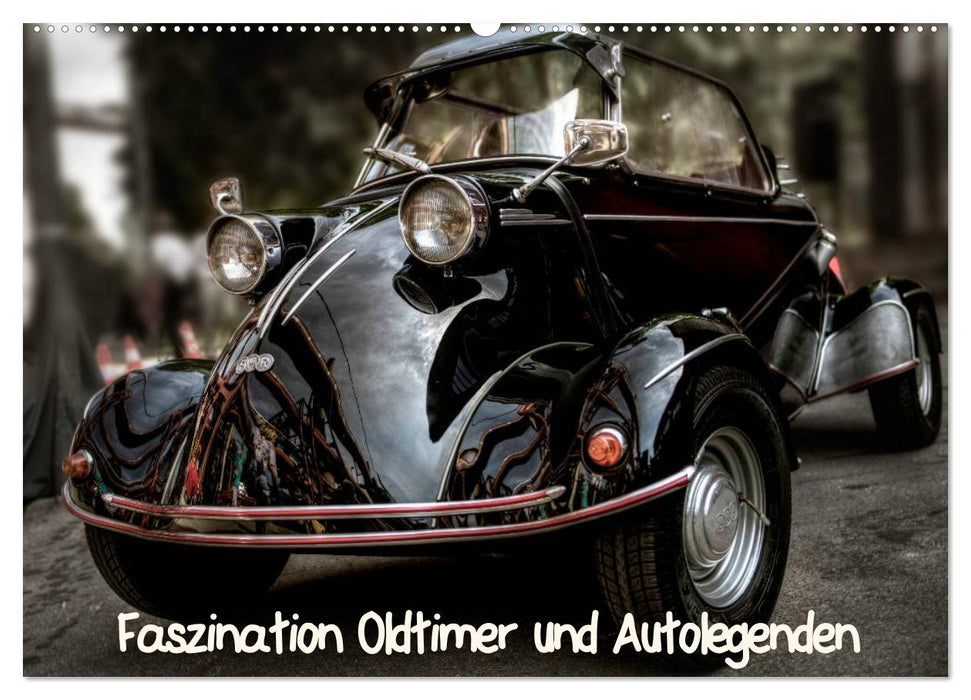 Faszination Oldtimer und Autolegenden (CALVENDO Wandkalender 2026)