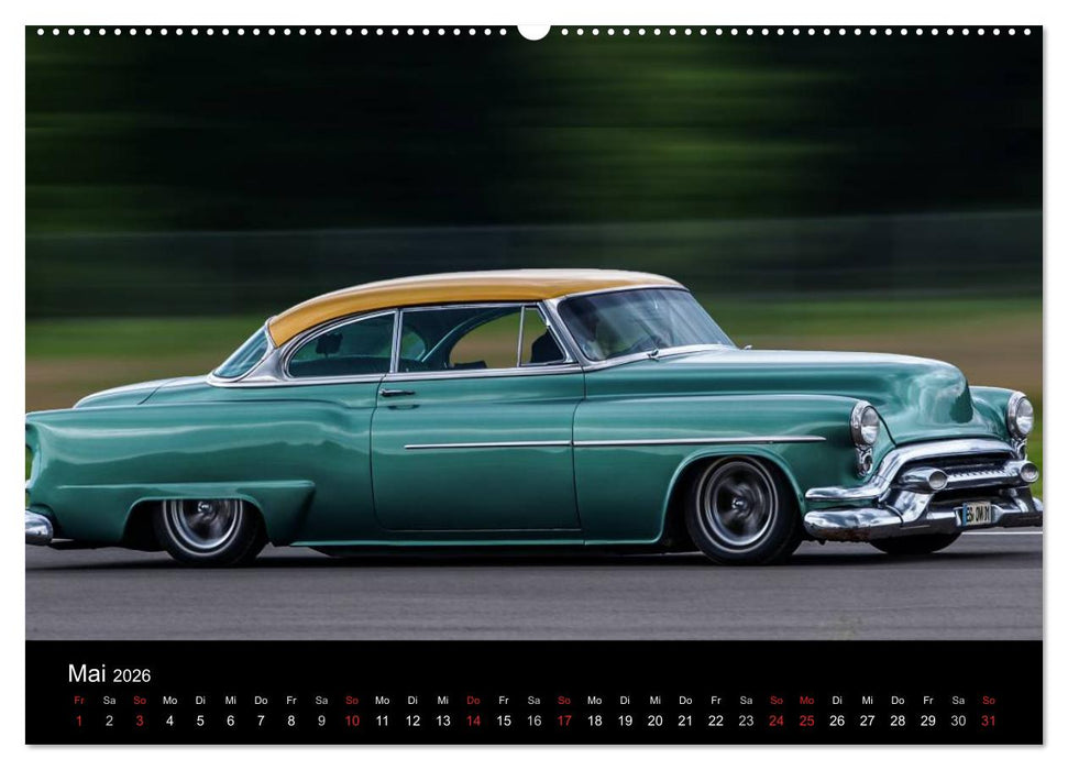 Faszination Oldtimer und Autolegenden (CALVENDO Wandkalender 2026)