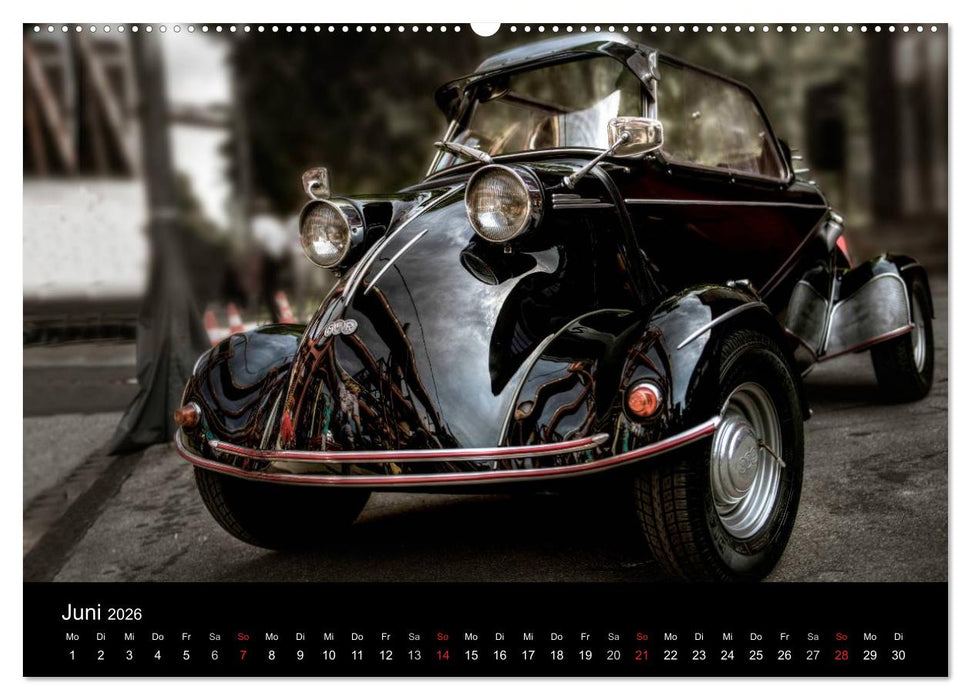 Faszination Oldtimer und Autolegenden (CALVENDO Wandkalender 2026)