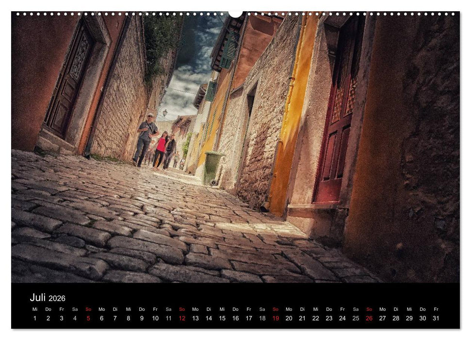 Rovinj Impressionen (CALVENDO Premium Wandkalender 2026)