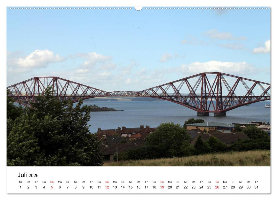 Schottlands Hauptstadt Edinburgh (CALVENDO Premium Wandkalender 2026)