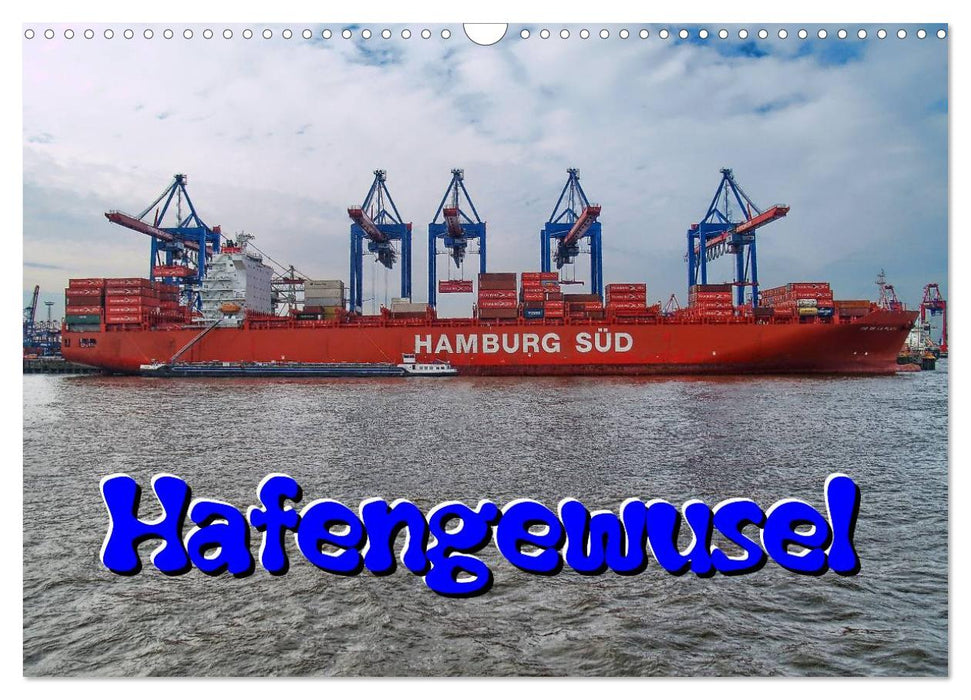 Hafengewusel (CALVENDO Wandkalender 2026)