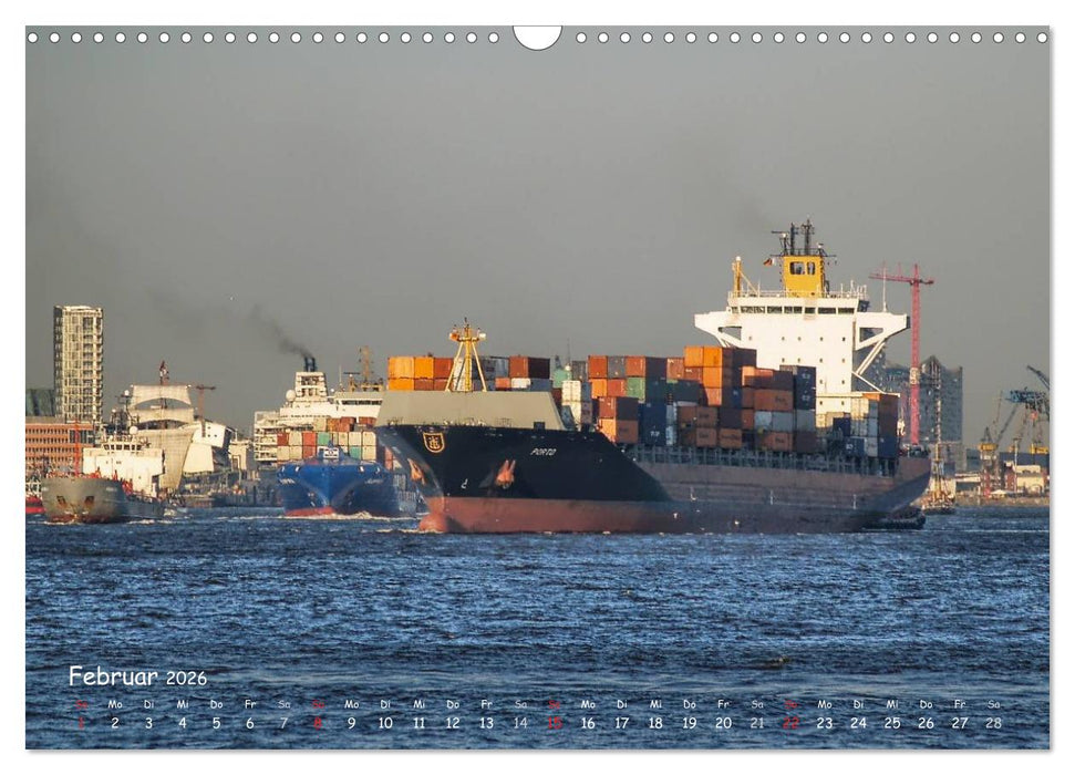 Hafengewusel (CALVENDO Wandkalender 2026)