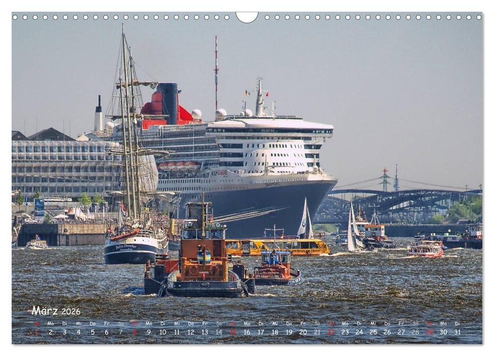 Hafengewusel (CALVENDO Wandkalender 2026)