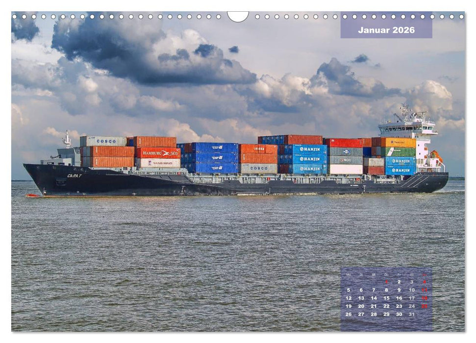 Faszination Seefahrt (CALVENDO Wandkalender 2026)