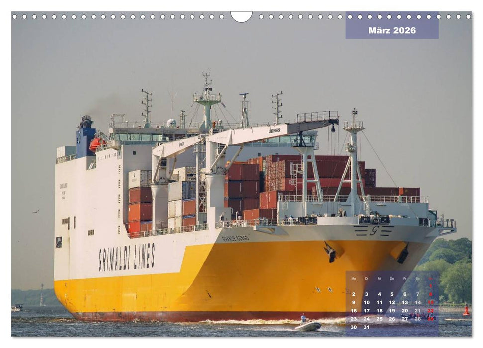 Faszination Seefahrt (CALVENDO Wandkalender 2026)