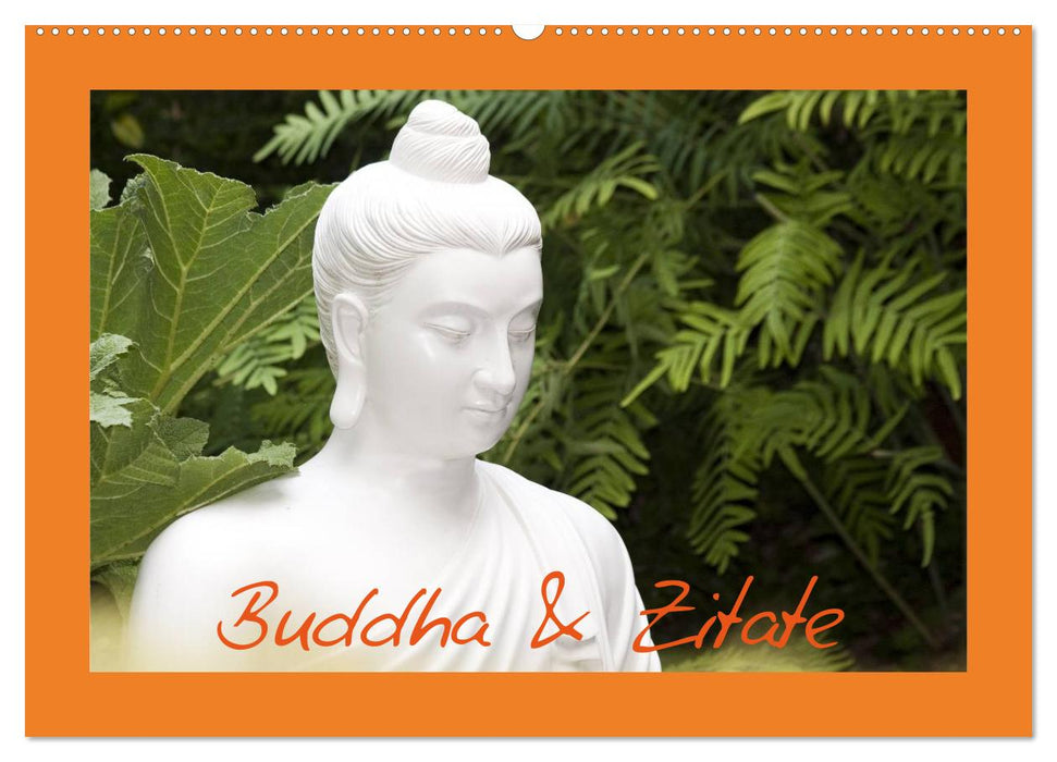 Buddha & Zitate (CALVENDO Wandkalender 2026)