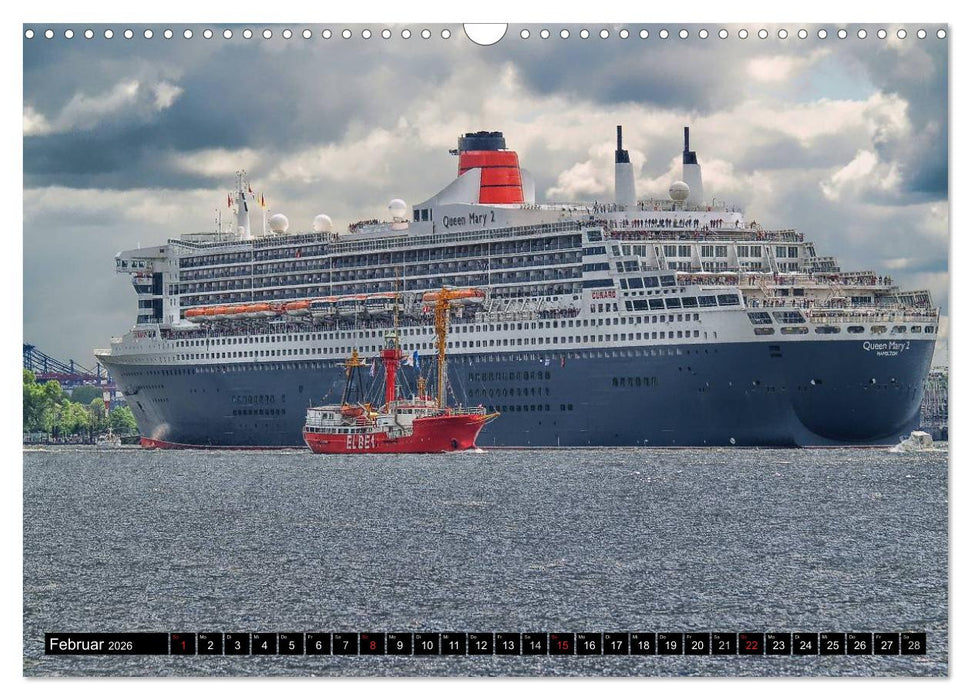 Rennstrecke Unterelbe (CALVENDO Wandkalender 2026)