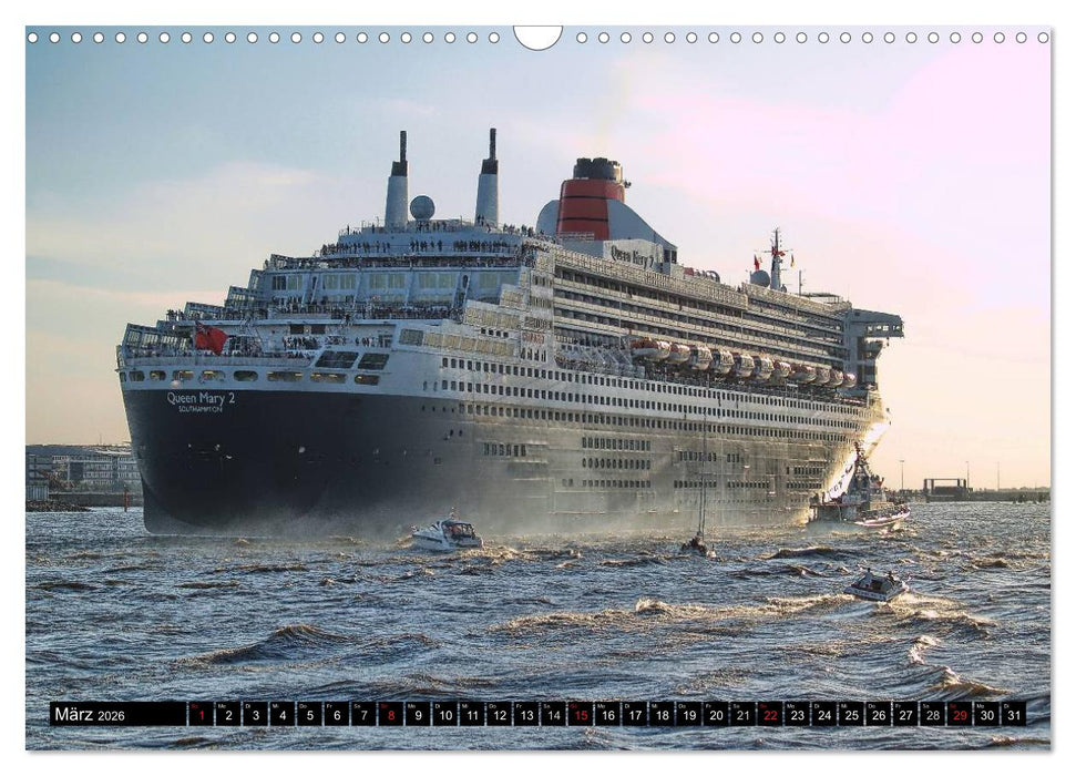 Rennstrecke Unterelbe (CALVENDO Wandkalender 2026)