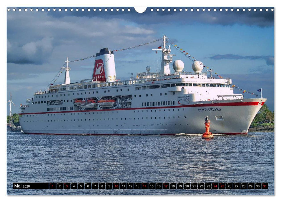 Rennstrecke Unterelbe (CALVENDO Wandkalender 2026)