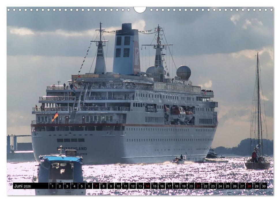 Rennstrecke Unterelbe (CALVENDO Wandkalender 2026)