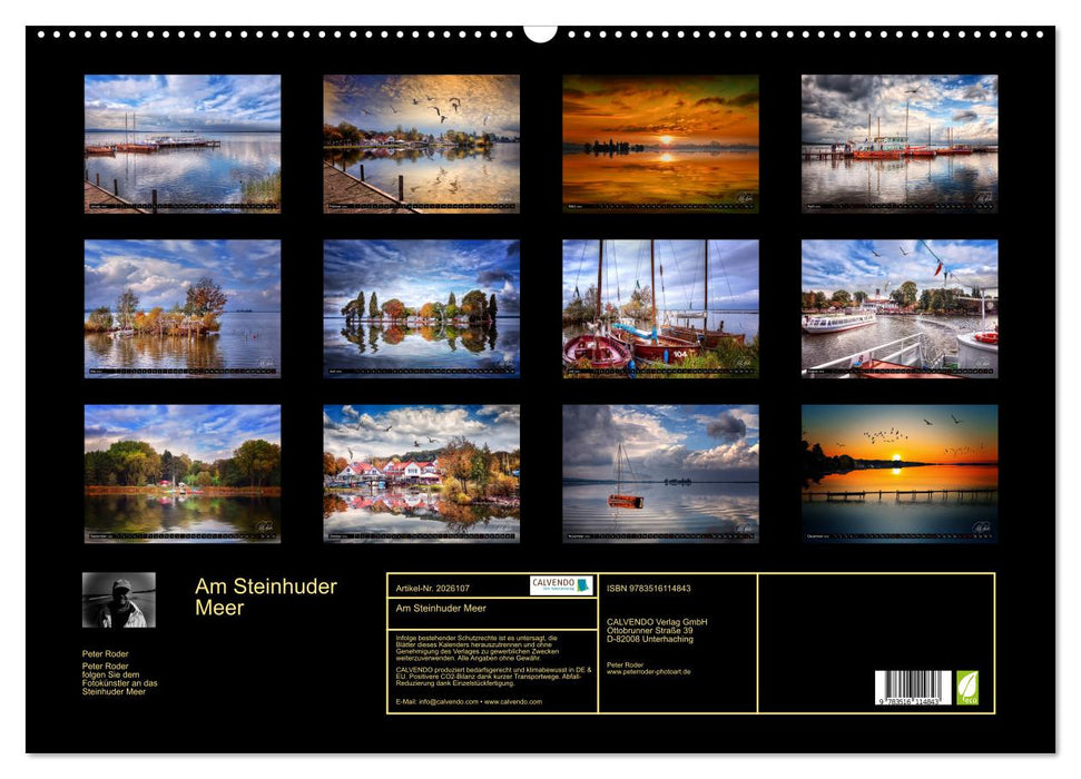 Am Steinhuder Meer (CALVENDO Wandkalender 2026)