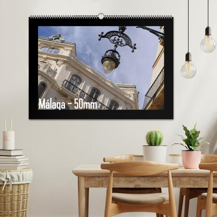 Málaga - 50mm (CALVENDO Wandkalender 2026)