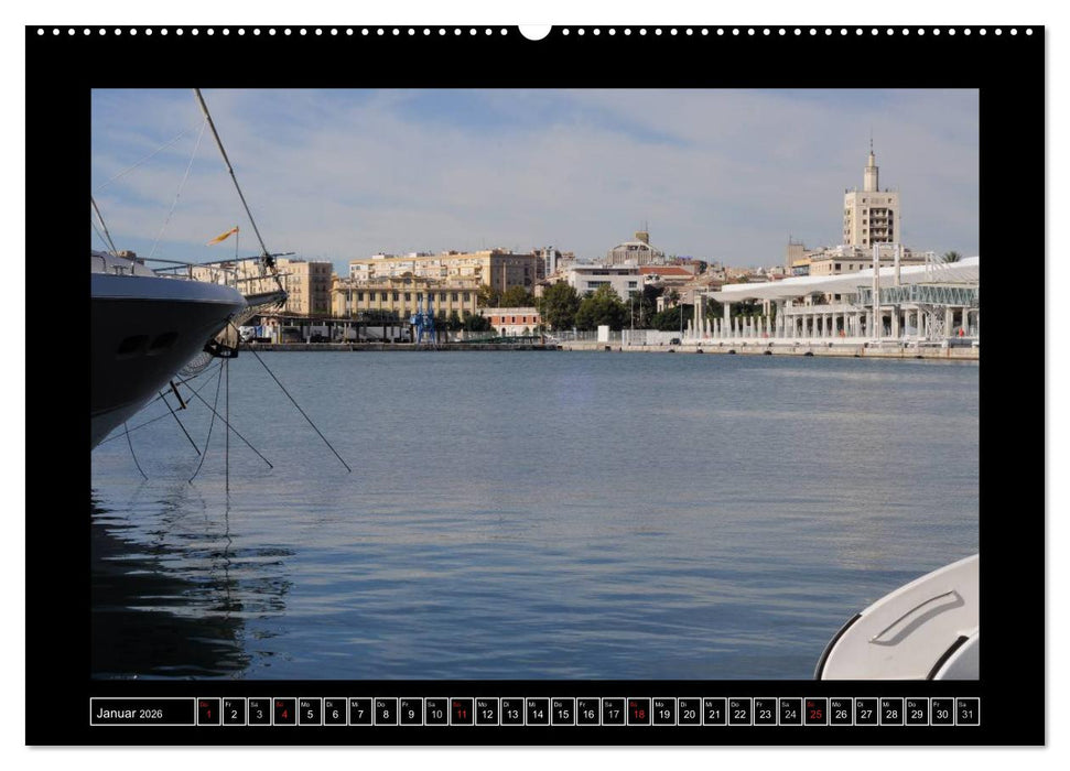 Málaga - 50mm (CALVENDO Wandkalender 2026)