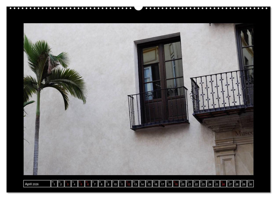 Málaga - 50mm (CALVENDO Wandkalender 2026)