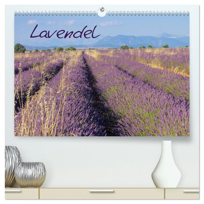 Lavendel (CALVENDO Premium Wandkalender 2026)