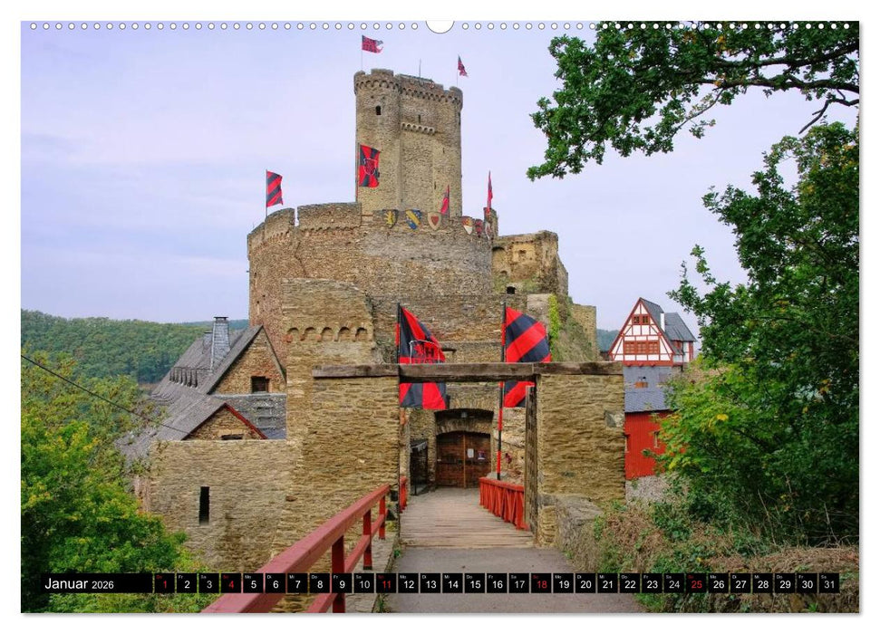 Entlang der Mosel (CALVENDO Premium Wandkalender 2026)