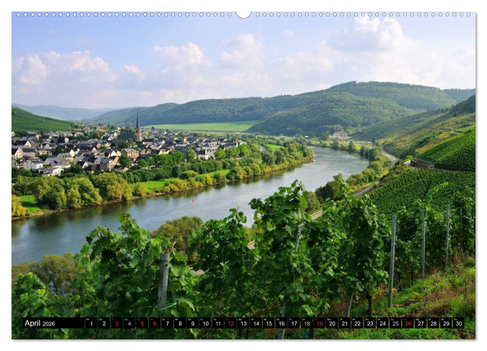 Entlang der Mosel (CALVENDO Premium Wandkalender 2026)