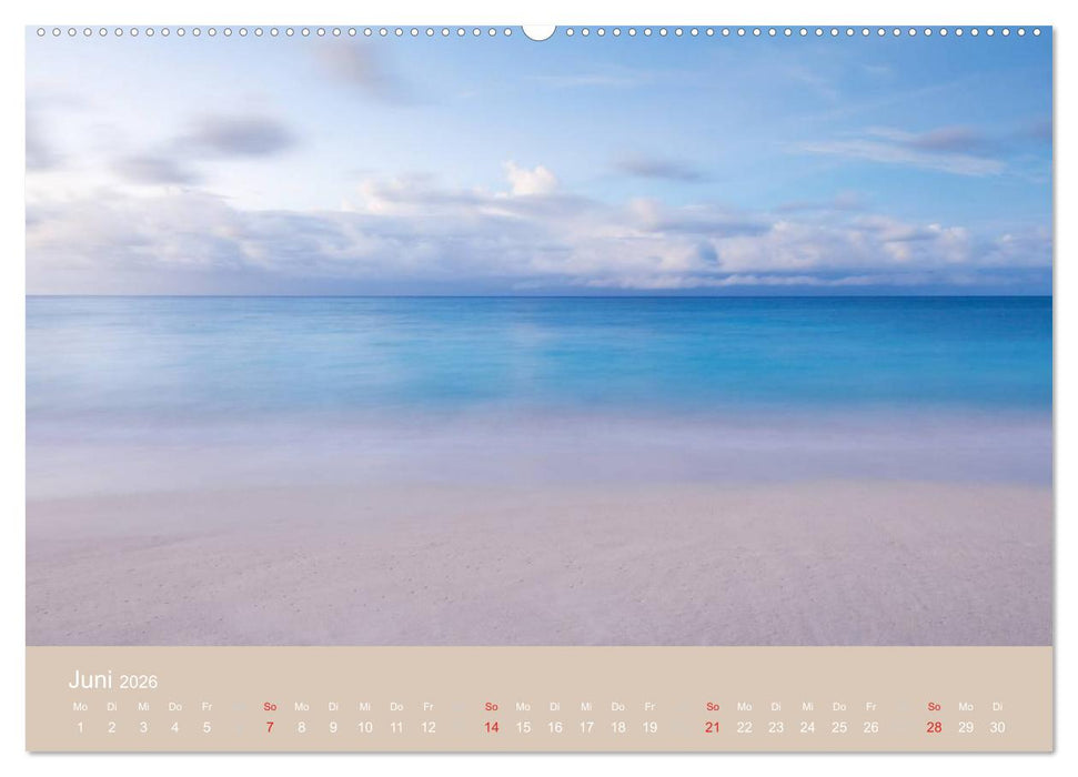 Traumstrände (CALVENDO Premium Wandkalender 2026)
