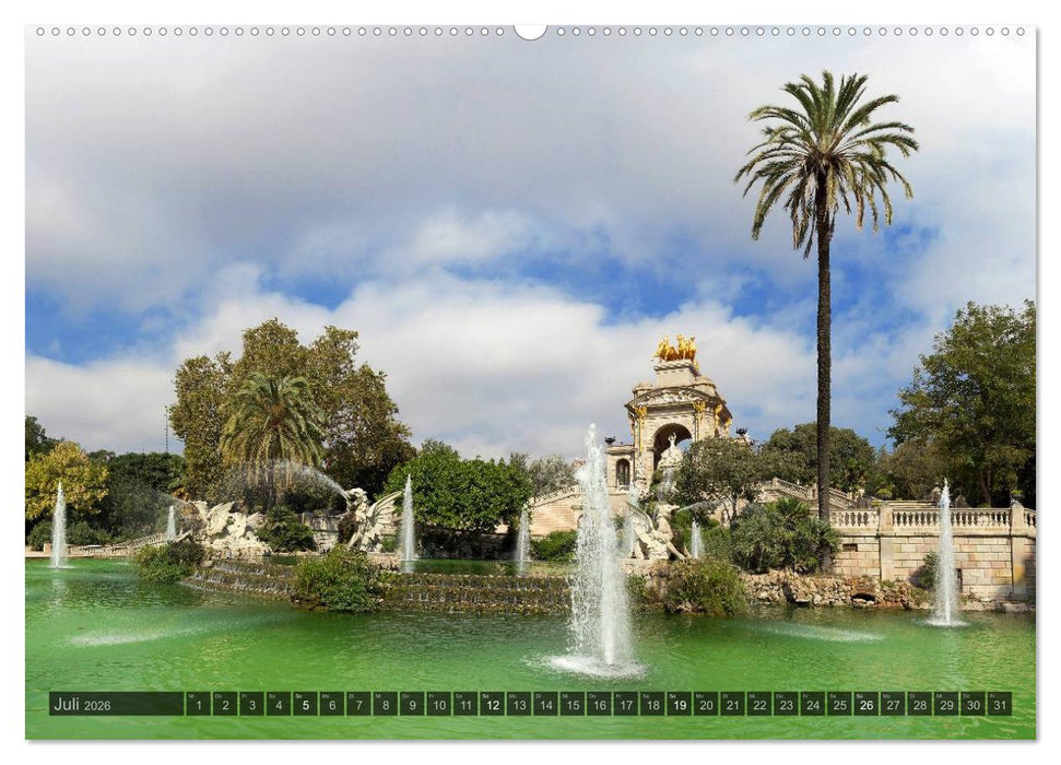Barcelona - Von Gotik bis Modernisme (CALVENDO Premium Wandkalender 2026)