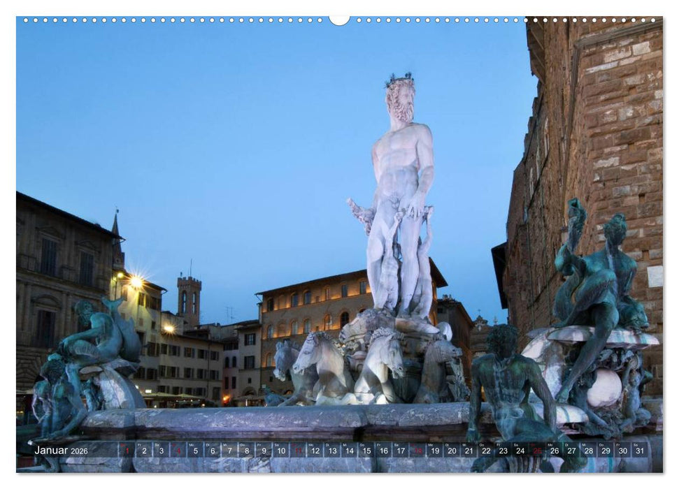 TOSKANA Im Land der Zypressen (CALVENDO Premium Wandkalender 2026)