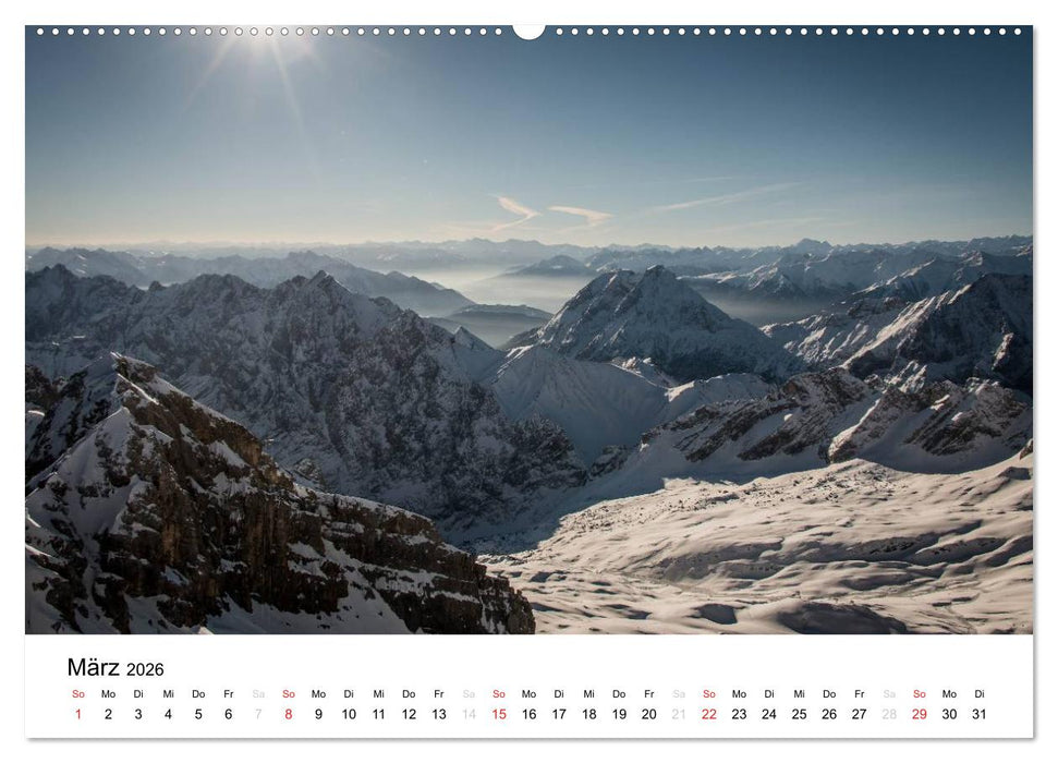 Bergpixel "kreuz und quer durch die Alpen" (CALVENDO Premium Wandkalender 2026)