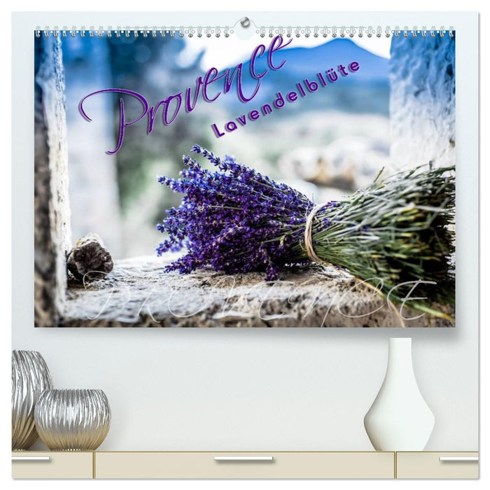 Provence - Lavendelblüte (CALVENDO Premium Wandkalender 2026)